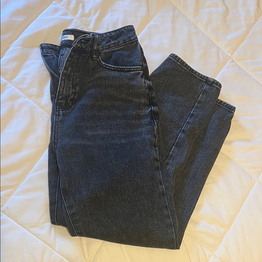 Black Mom Jeans